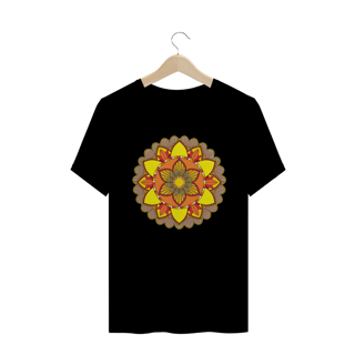 Nome do produto CAMISETA MANDALA AMARELA