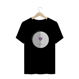 Nome do produto CAMISETA TAÇA DE VINHO MINIMALISTA 