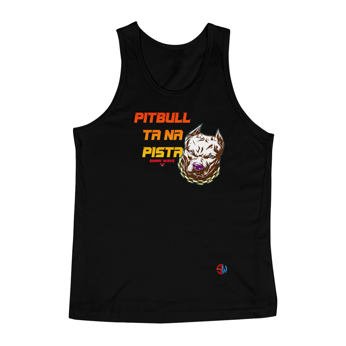 Nome do produto: Regata Pitbull Wave