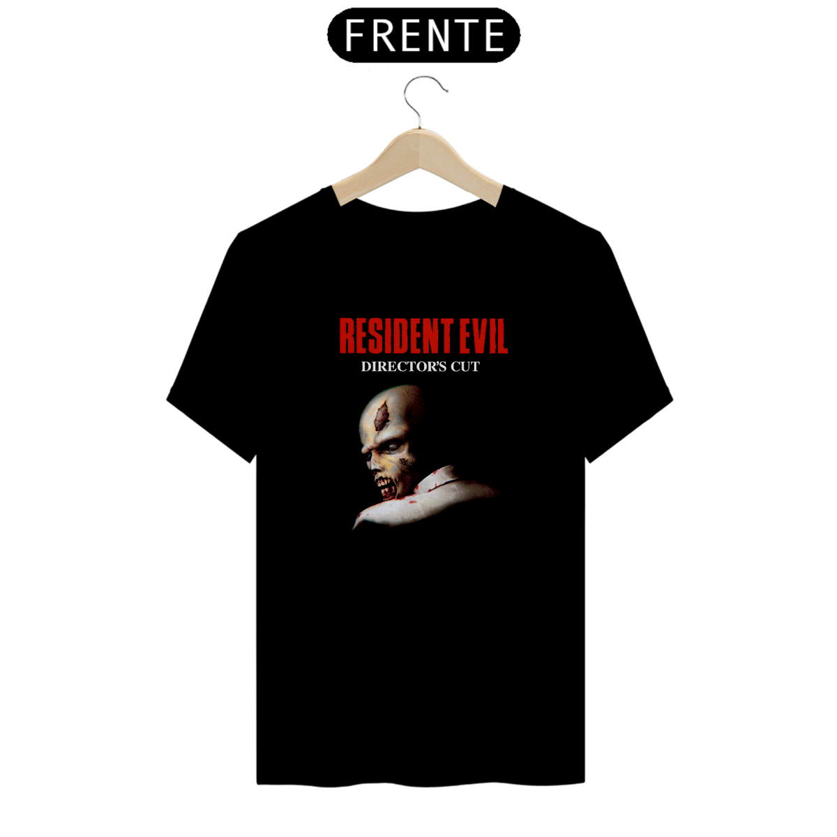 Nome do produto: Camiseta Resident Evil Director\'s Cut RGZ