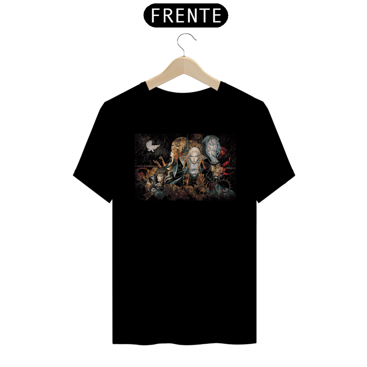 Nome do produto: Camiseta Castlevania SOTN 02 RGZ 