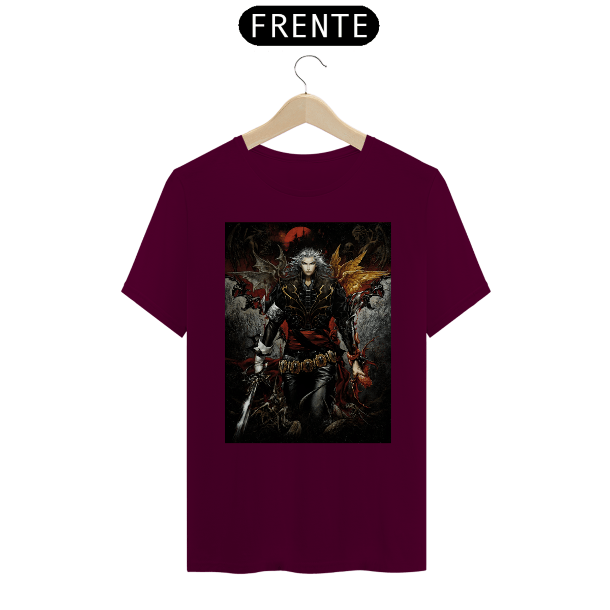 Nome do produto: Camiseta Castlevania Curse of Darkness 02 RGZ