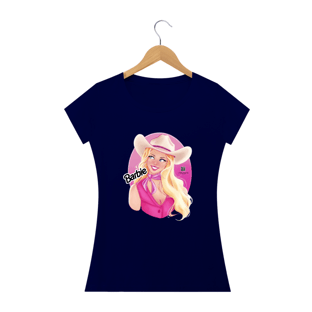 Nome do produto3107232249 VITÓRIA WESTER ® | CAMISETA COUNTRY FEMININA BABY LOOK [ BABYLONG QUALITY ] BARBIE COWGIRL