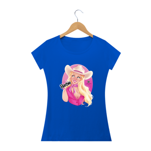 Nome do produto3107232249 VITÓRIA WESTER ® | CAMISETA COUNTRY FEMININA BABY LOOK [ BABYLONG QUALITY ] BARBIE COWGIRL
