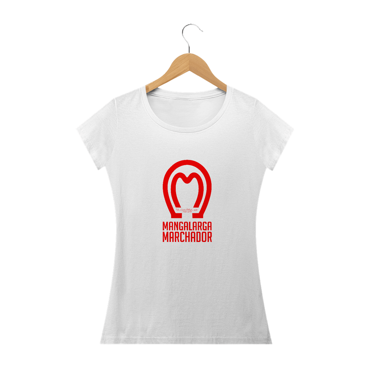 Nome do produto: 1306231240 VITÓRIA WESTER ® | CAMISETA TSHIRT FEMININA RODEIO COUNTRY [ MANGALARGA MARCHADOR ]