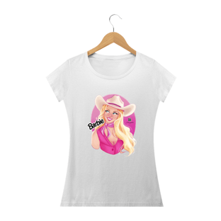 Nome do produto3107232249 VITÓRIA WESTER ® | CAMISETA COUNTRY FEMININA BABY LOOK [ BABYLONG QUALITY ] BARBIE COWGIRL
