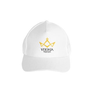 10014 VITÓRIA WESTER ® | BONÉ COUNTRY RODEIO [ AMERICANO COM TELA ]