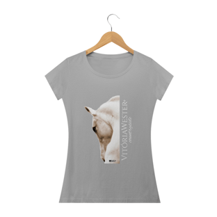 Nome do produto0506231346 VITÓRIA WESTER ® | CAMISETA TSHIRT COUNTRY RODEIO FEMININA [ BABY LONG CLASSIC ]