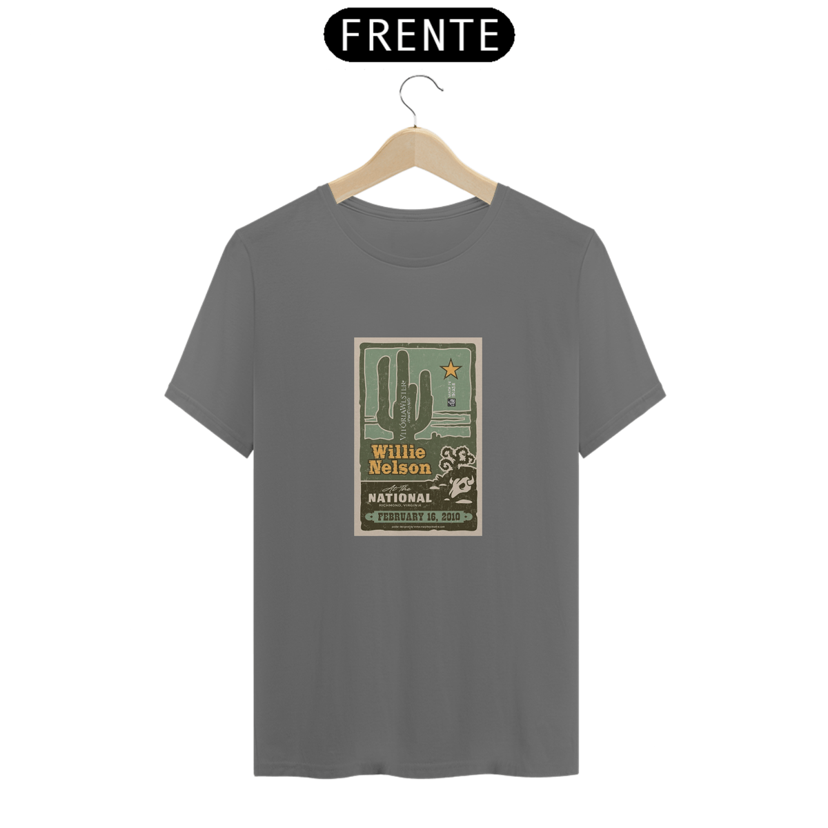 Nome do produto: 0606231650 VITÓRIA WESTER ® | CAMISETA TSHIRT COUNTRY RODEIO UNISSEX [ ESTONADA ]