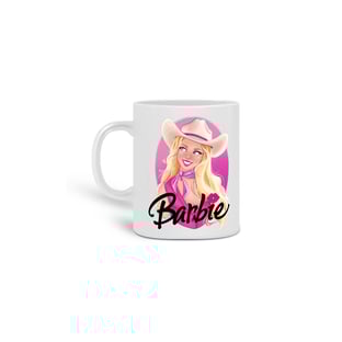Nome do produto3107232230 CCONTEST ® | CANECA PORCELANA BARBIE COWGIRL COUNTRY