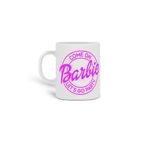 3107232235 CCONTEST ® | CANECA PORCELANA BARBIE PARTY