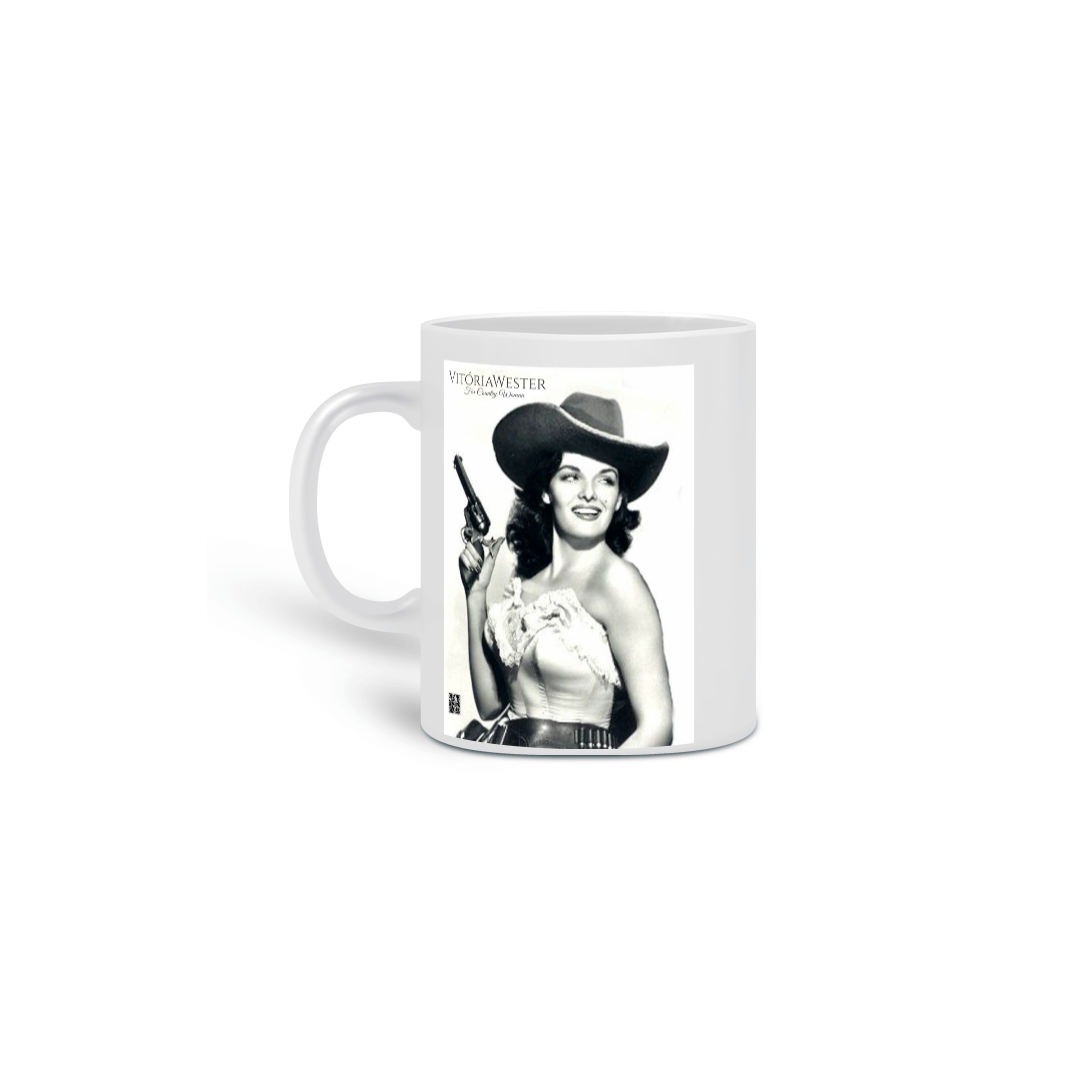 Nome do produto: 10003 VITÓRIA WESTER ® | CANECA CERÂMICA COUNTRY RODEIO