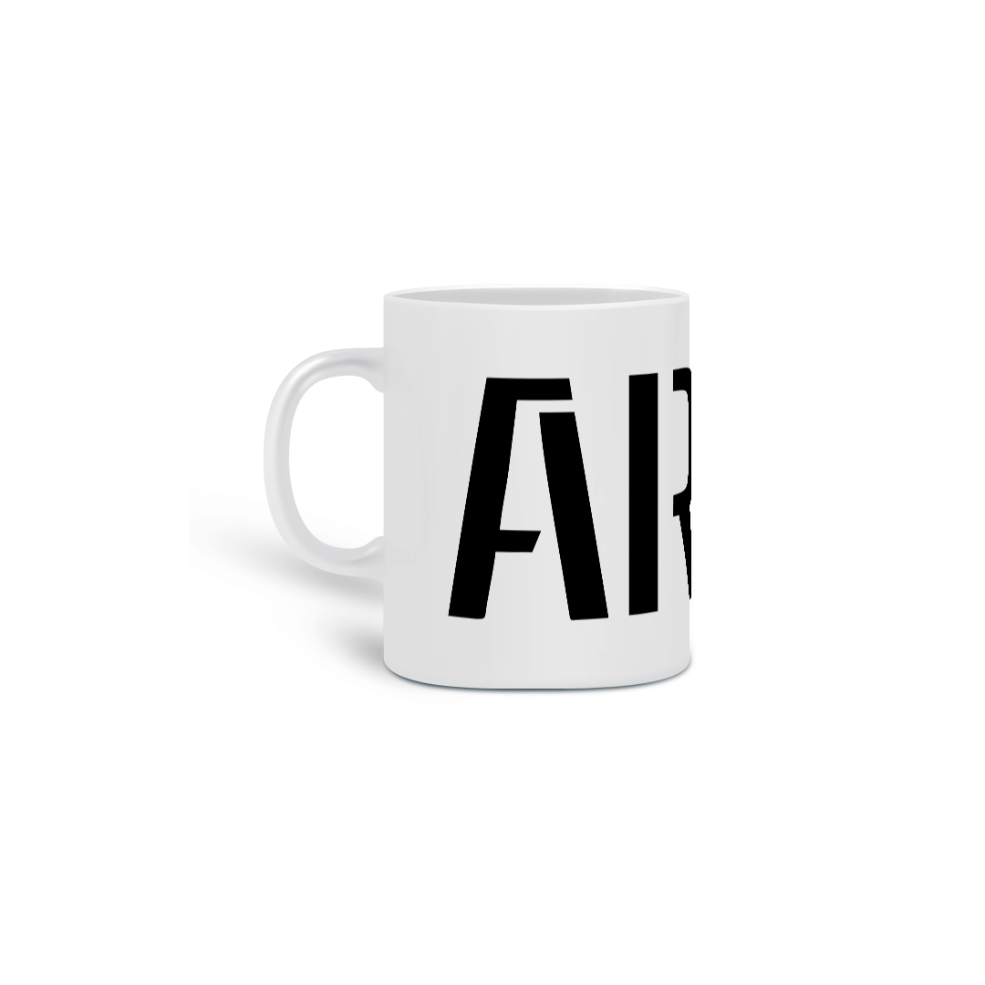 Nome do produto: 10006 ARM ® | CANECA CERÂMICA GRIFE GOSPEL EVANGÉLICA
