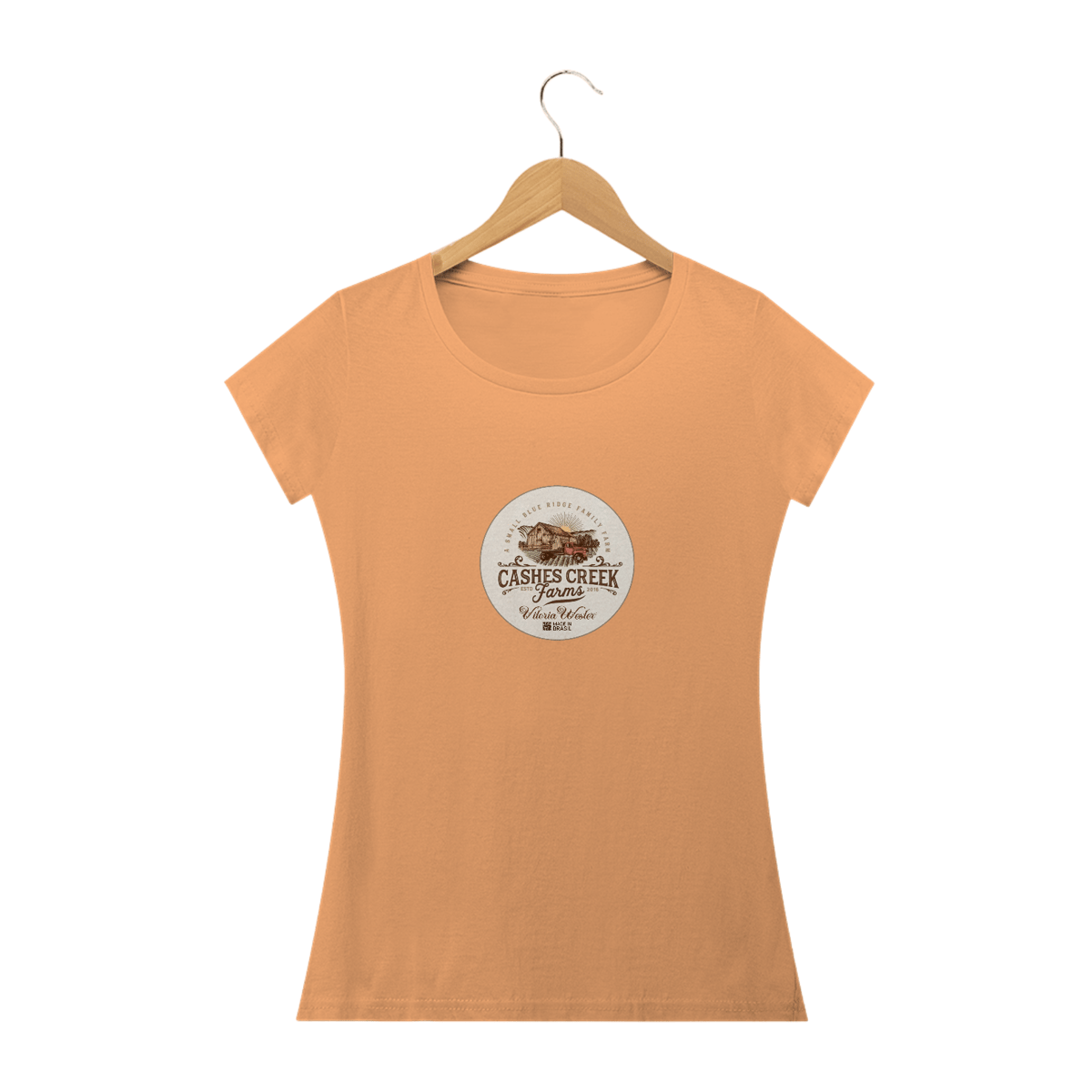 Nome do produto: 20132218 VITÓRIA WESTER ® | CAMISETA COUNTRY TSHIRT ESTONADA