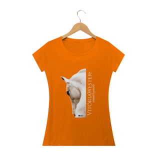 Nome do produto0506231346 VITÓRIA WESTER ® | CAMISETA TSHIRT COUNTRY RODEIO FEMININA [ BABY LONG CLASSIC ]