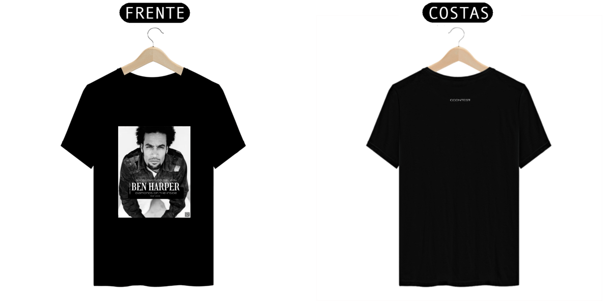 Nome do produto: 0306231436 CCONTEST | CAMISETA TSHIRT UNISSEX SUPERIOR PRIME [ Ben HARPER ]