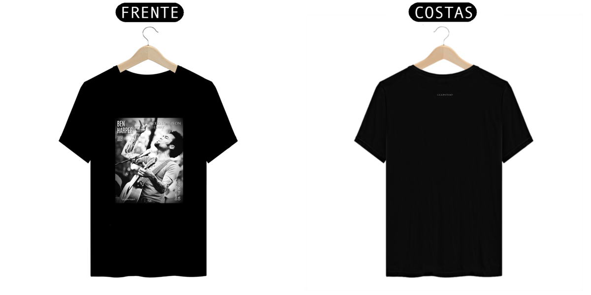 Nome do produto: 0306231437 CCONTEST | CAMISETA TSHIRT UNISSEX SUPERIOR PRIME [ Ben HARPER ]
