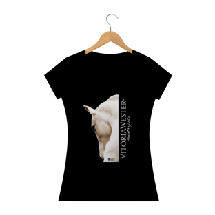 Nome do produto0506231346 VITÓRIA WESTER ® | CAMISETA TSHIRT COUNTRY RODEIO FEMININA [ BABY LONG CLASSIC ]
