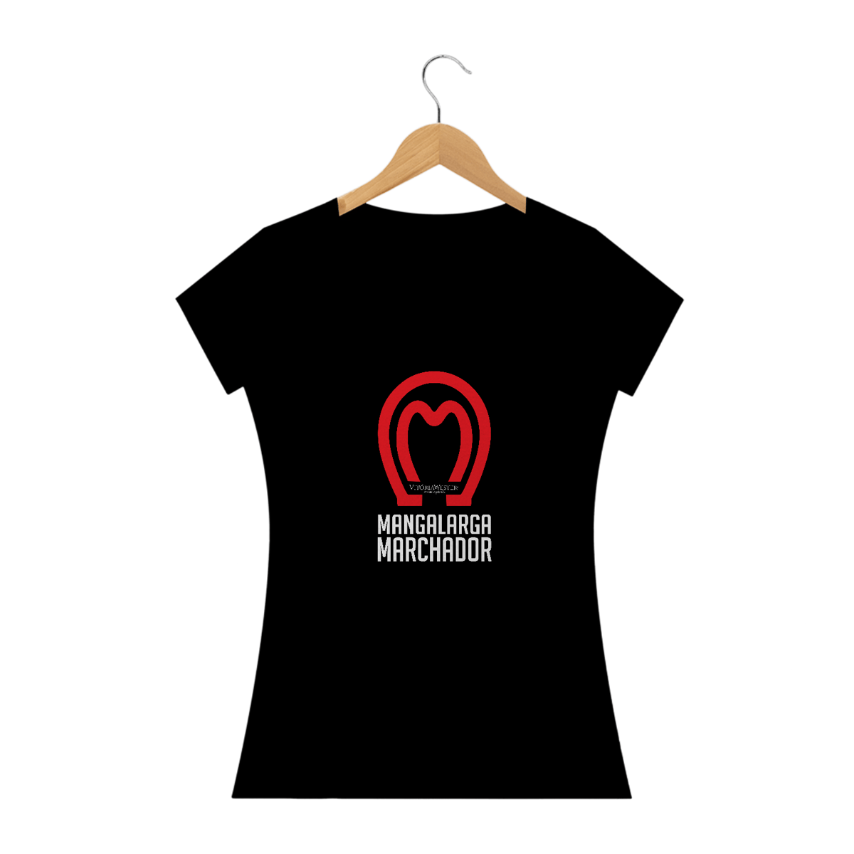Nome do produto: 1306231238 VITÓRIA WESTER ® | CAMISETA TSHIRT FEMININA RODEIO COUNTRY [ MANGALARGA MARCHADOR ]