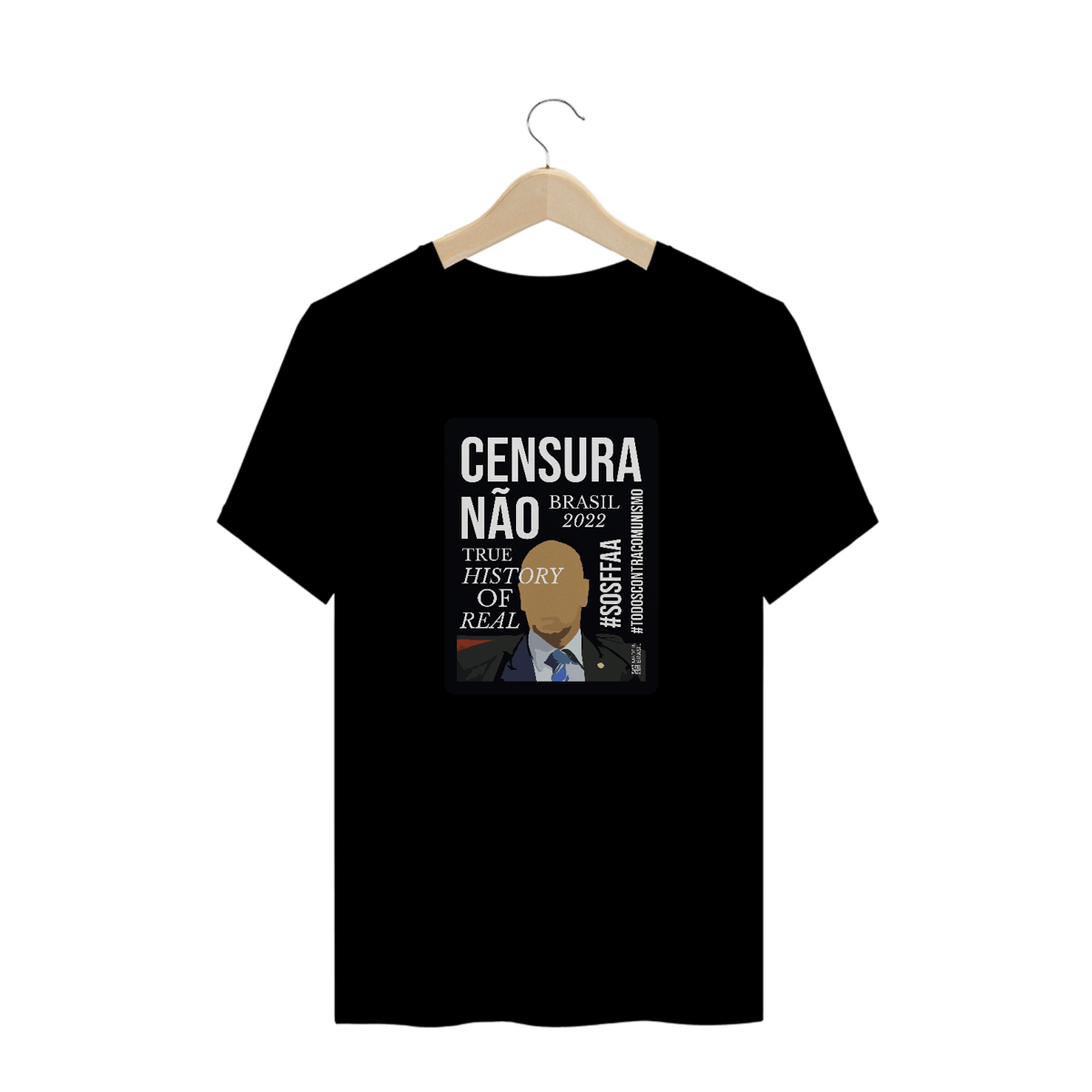 Nome do produto: IT-1011221938 | CAMISETA TSHIRT ANTI COMUNISMO FORA DEUZU