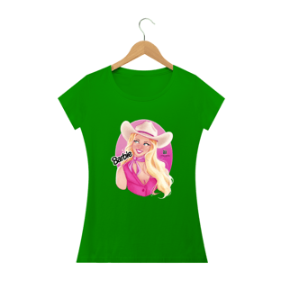 Nome do produto3107232249 VITÓRIA WESTER ® | CAMISETA COUNTRY FEMININA BABY LOOK [ BABYLONG QUALITY ] BARBIE COWGIRL