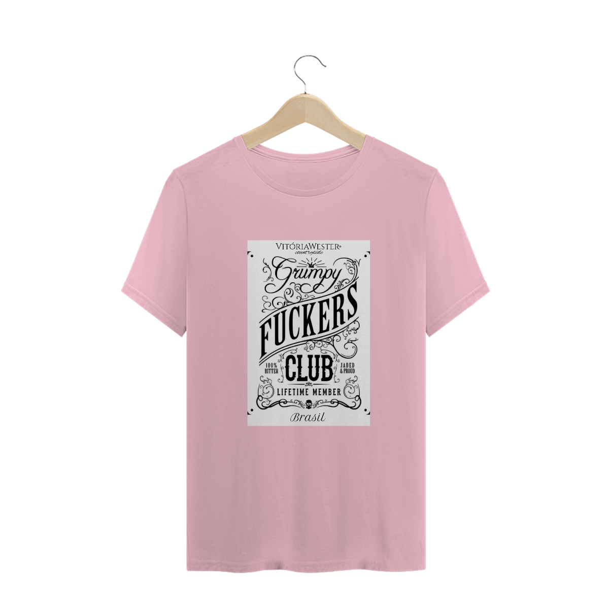 Nome do produto: IT-1809221712-18 | VITÓRIA WESTER® | CAMISETA COUNTRY T-SHIRT Classic UNISSEX