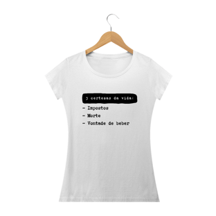 Nome do produto3 certezas - feminina