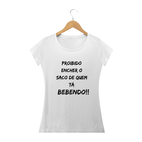 proibido encher o saco white -feminina
