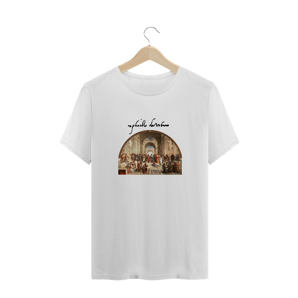 Nome do produto: T-best - Basica PRIME - Genios Renascentistas - Rafael Escola de Atenas 