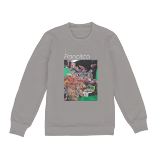 Nome do produtoT-best - Blusão Moleton - Série Egas - Delirio de uma Bailarina