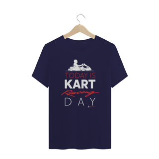 Nome do produto T-Shirt Plus Size Quick Racing | Today is Kart Racing day