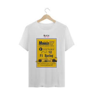 Nome do produto T-Shirt Prime Quick Racing | Monaco 1987 - 1ª Vitória em Monte Carlo