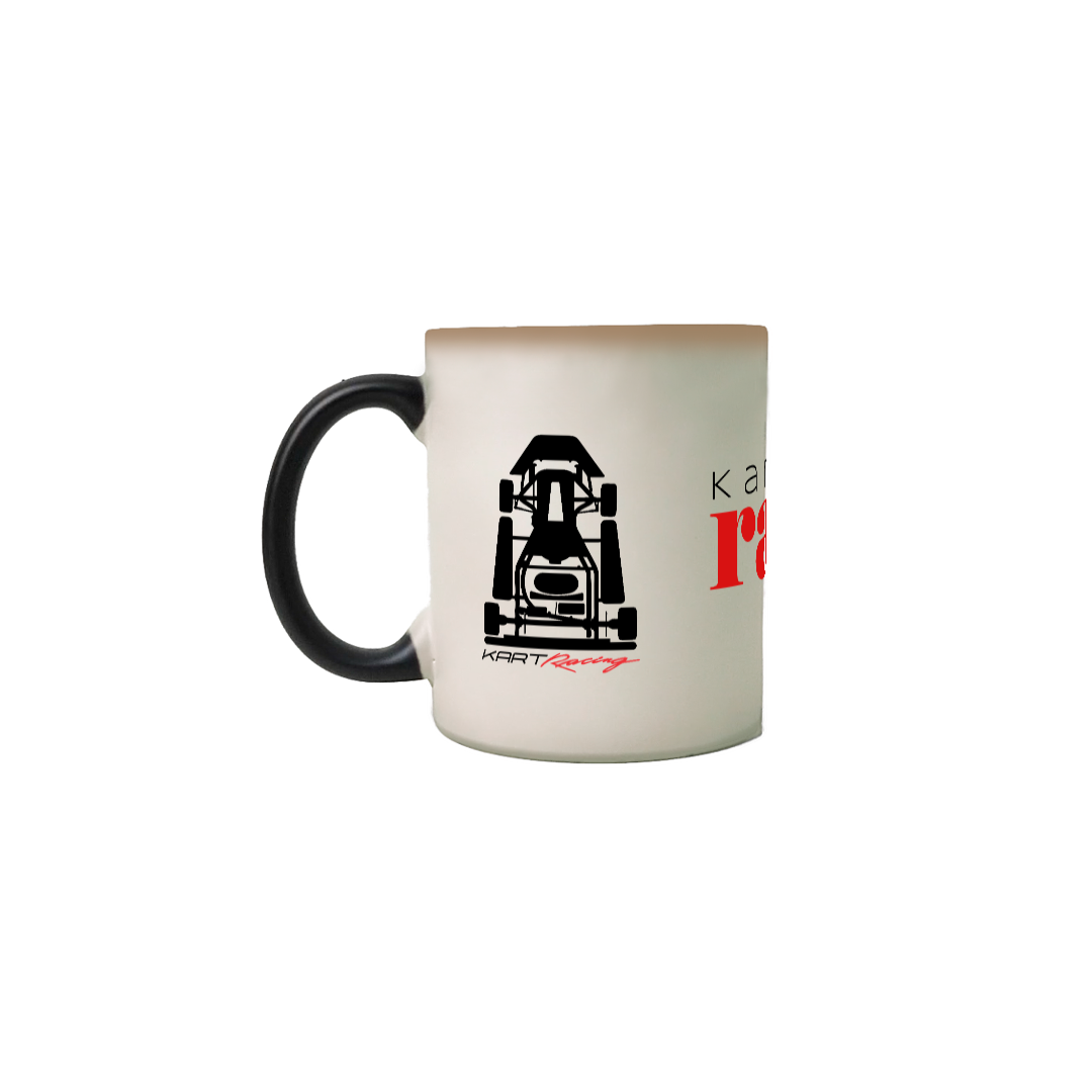 Nome do produto: Caneca Mágica Cerâmica 310 ml Quick Racing | Karting Race