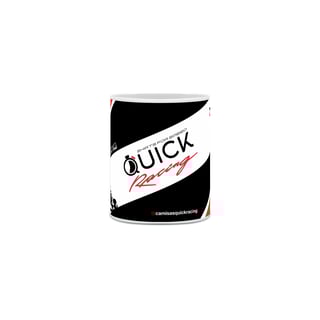 Nome do produto Caneca Cerâmica Quick Racing | Kart Racing 320ml