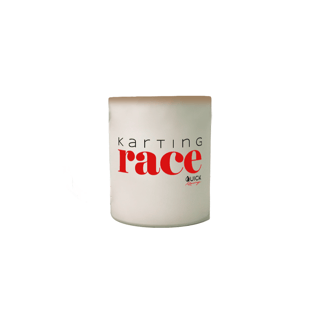 Nome do produto Caneca Mágica Cerâmica 310 ml Quick Racing | Karting Race