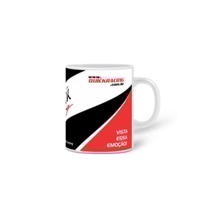 Nome do produto Caneca Cerâmica Quick Racing | Kart Racing 320ml