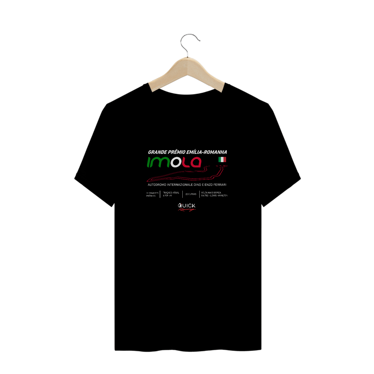 Nome do produto: T-Shirt Prime Quick Racing | Circuito de Imola
