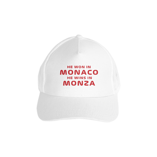 Nome do produto He Win in Monaco he wins in Monza - Charles