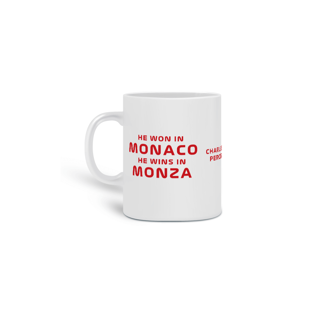 He won in Monaco he wins in Monza - Charles