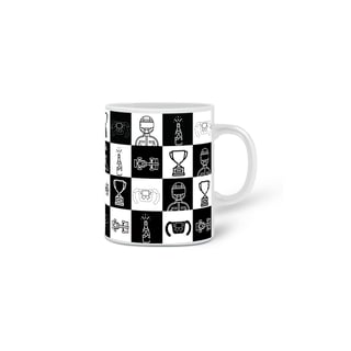 Nome do produto Caneca Bandeira Quadriculada 