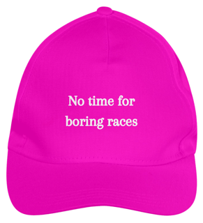 Nome do produto No time for boring race
