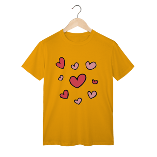 Nome do produtoT-Shirt Corações