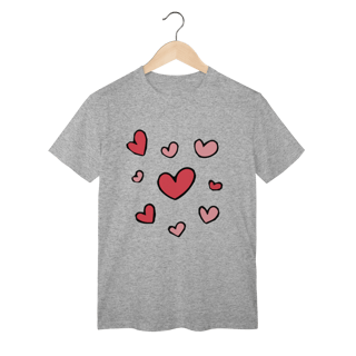 Nome do produtoT-Shirt Corações
