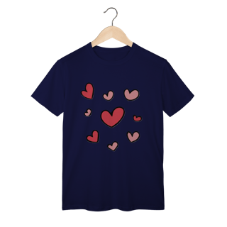 Nome do produtoT-Shirt Corações