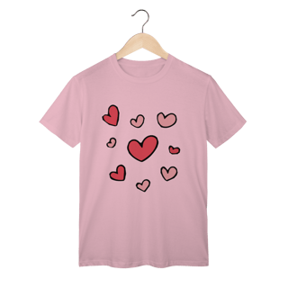 T-Shirt Corações