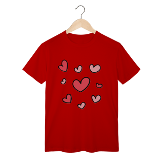 Nome do produtoT-Shirt Corações