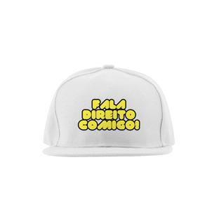Nome do produtoFALA DIREITO COMIGO - BONÉ ABA RETA