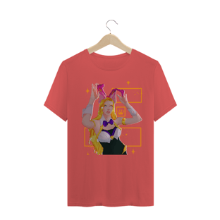 Nome do produtoAkasen_kun - T-shirt Estonada - Akira Pipis Ahri (Lol)