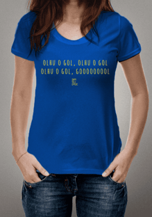 Nome do produtoBrasilidade - Olhu o gol, olhu o gol.... azul