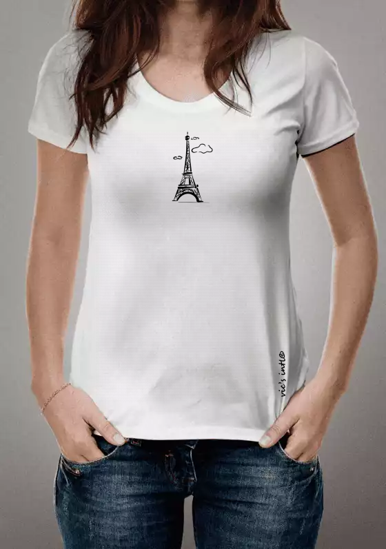 Nome do produto: CAMISA - TORRE EIFFEL